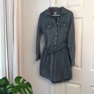 Gap chambray shirt dress